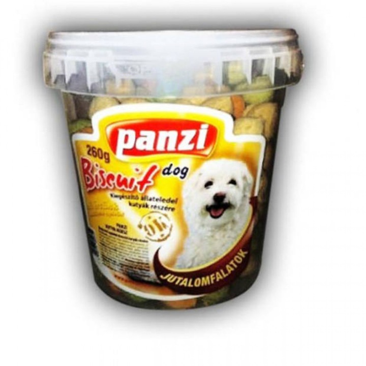 Panzi Biscuit 260 g sütött kutya keksz többféle vödrös nagytestűnek