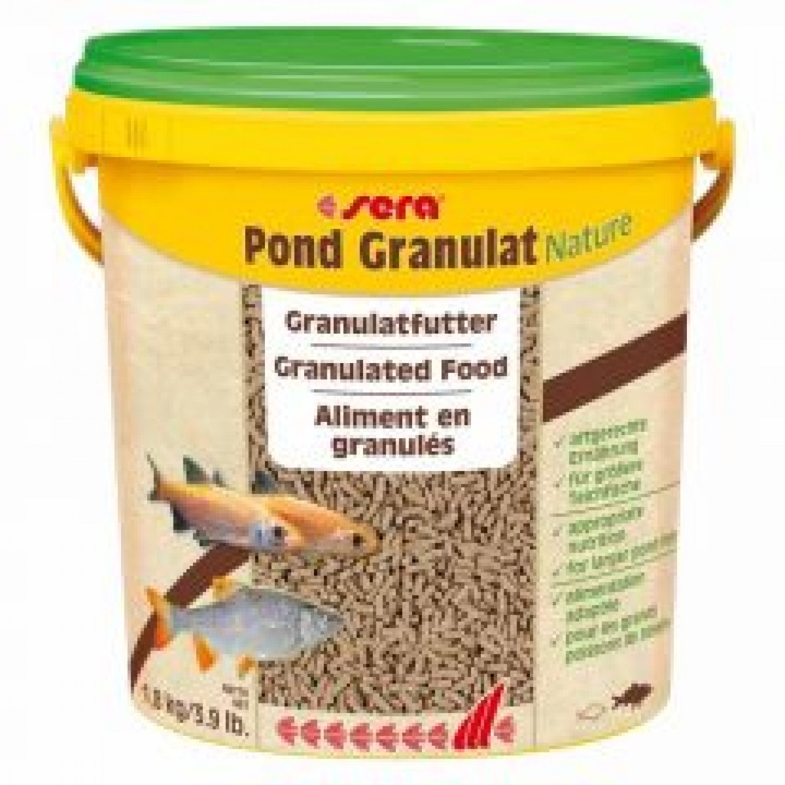 SERA Pond Granulat Nature 21 l