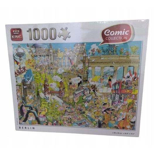 Puzzle Berlin, King, 68 x 49 cm, 1000 piese eMAG.ro
