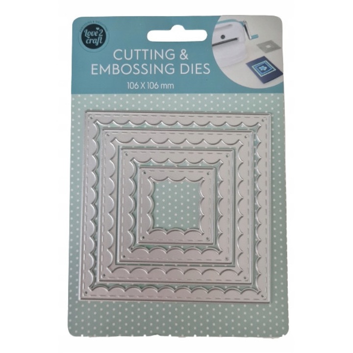 Sablon pentru taierea stampilelor, Argintiu