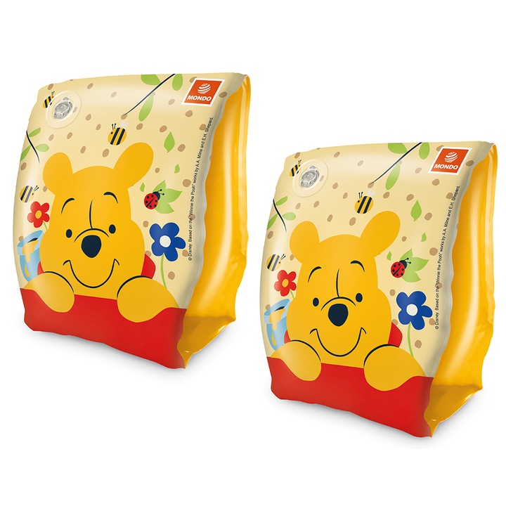 Ръкавели за плуване Mondo - Winnie The Pooh, 23 х 15 см