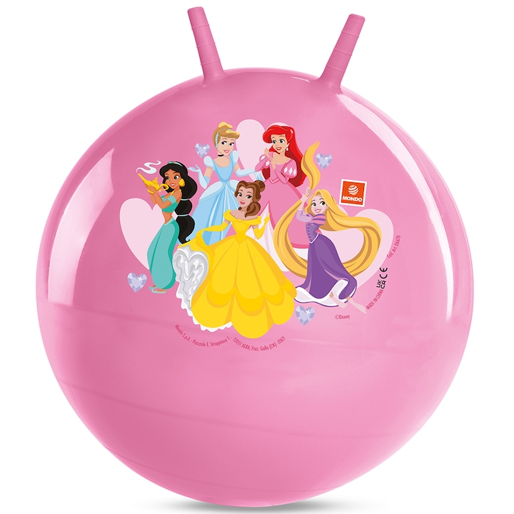 Mondo ugráló labda - Disney hercegnő, 50 cm