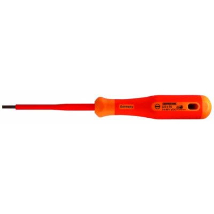 Отвертка VDE, 100 x 3,5 mm, Bernstein 14-652 VDE (14-652 VDE)