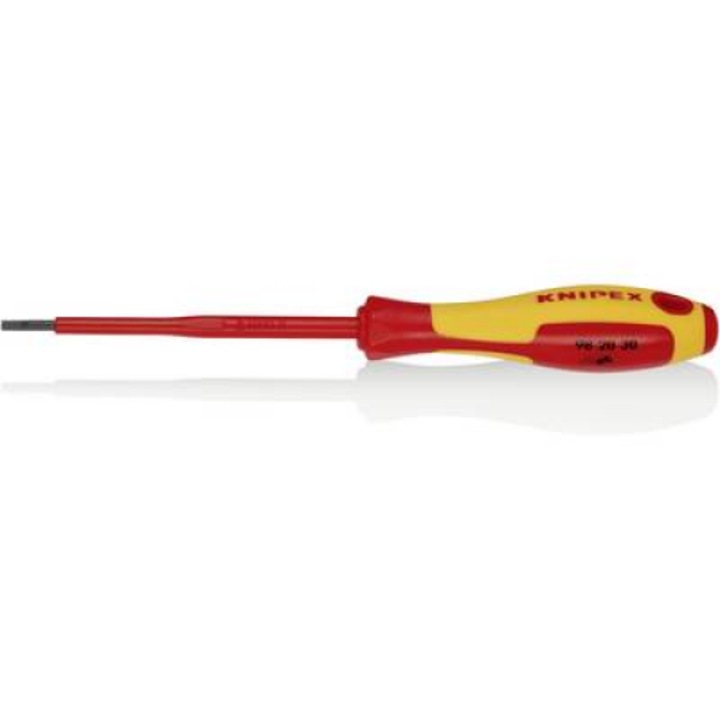 Права отвертка Knipex VDE, Ширина на върха 3 мм, 98 20 30