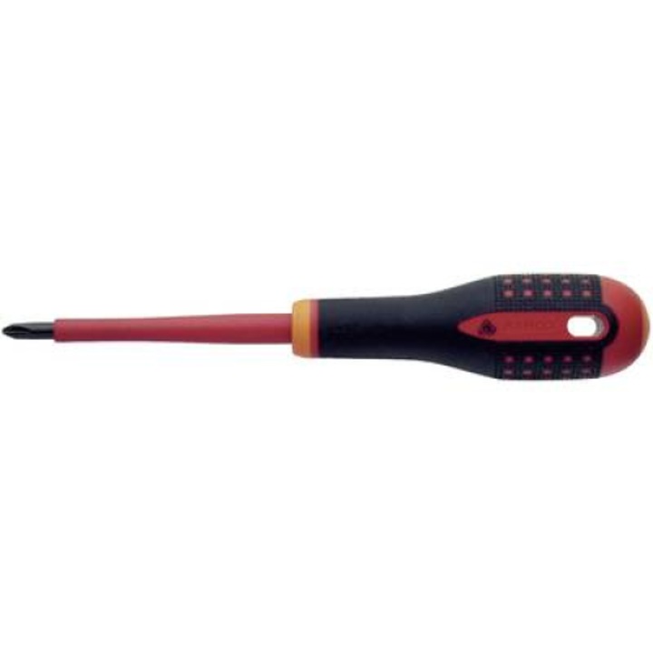 Изолирана кръстата отвертка 222 мм, Bahco PH 2 (BE-8620S)