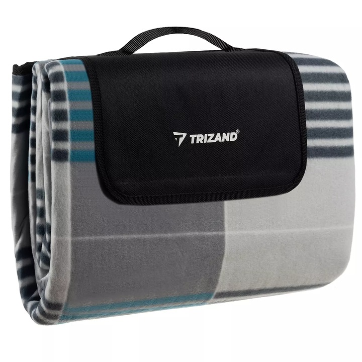 Одеяло за плаж и пикник "LikeSmart Trizand", защитен слой, против надраскване, издръжлив материал, 200 x 200 см