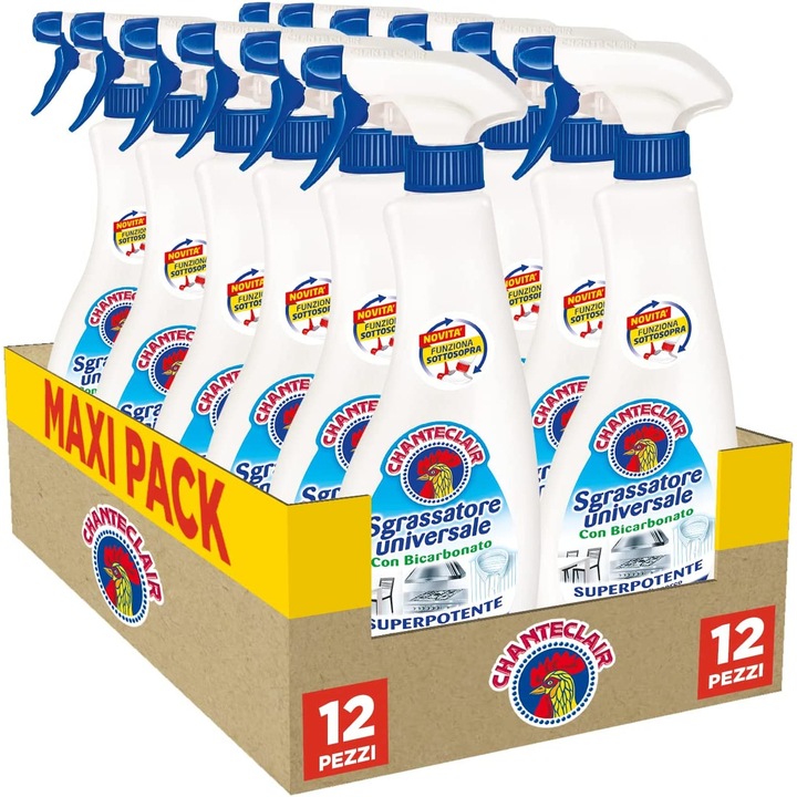 Комплект от 12 х обезмаслителя Chanteclair, С бикарбонат, 600 ml