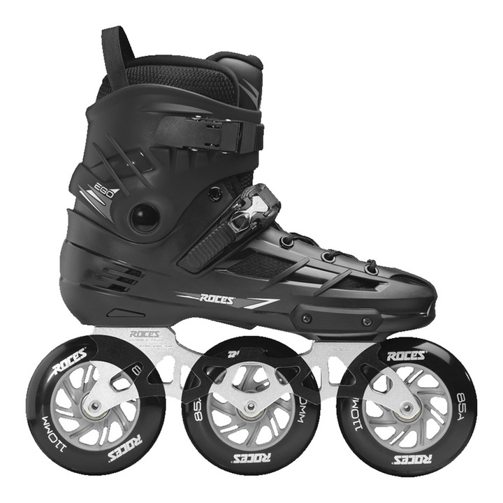 Roces EGO 3X110 TIF fekete/ezüst 38 görkorcsolya
