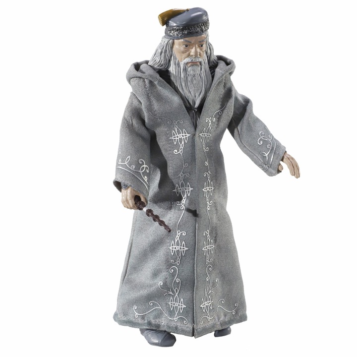 Figurina articulata Dumbledore DEPOX®, Head Master, editie de colectie, 18 cm, stativ inclus