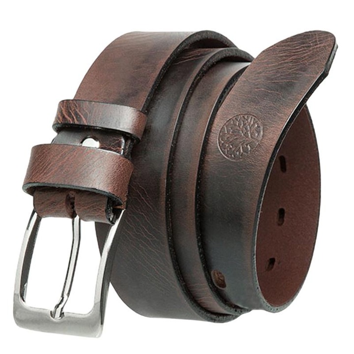 Curea cu catarama, Betlewski, Standard, LIC35-0, Piele naturala, Maro, Maro, 125