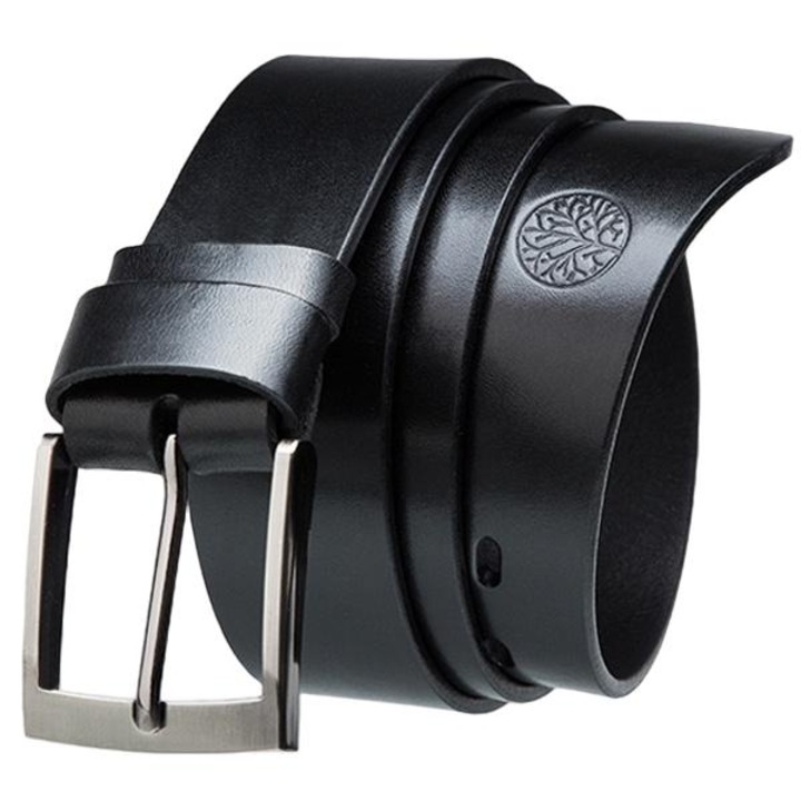 Curea cu catarama, Betlewski, Supreme, Piele naturala, Negru