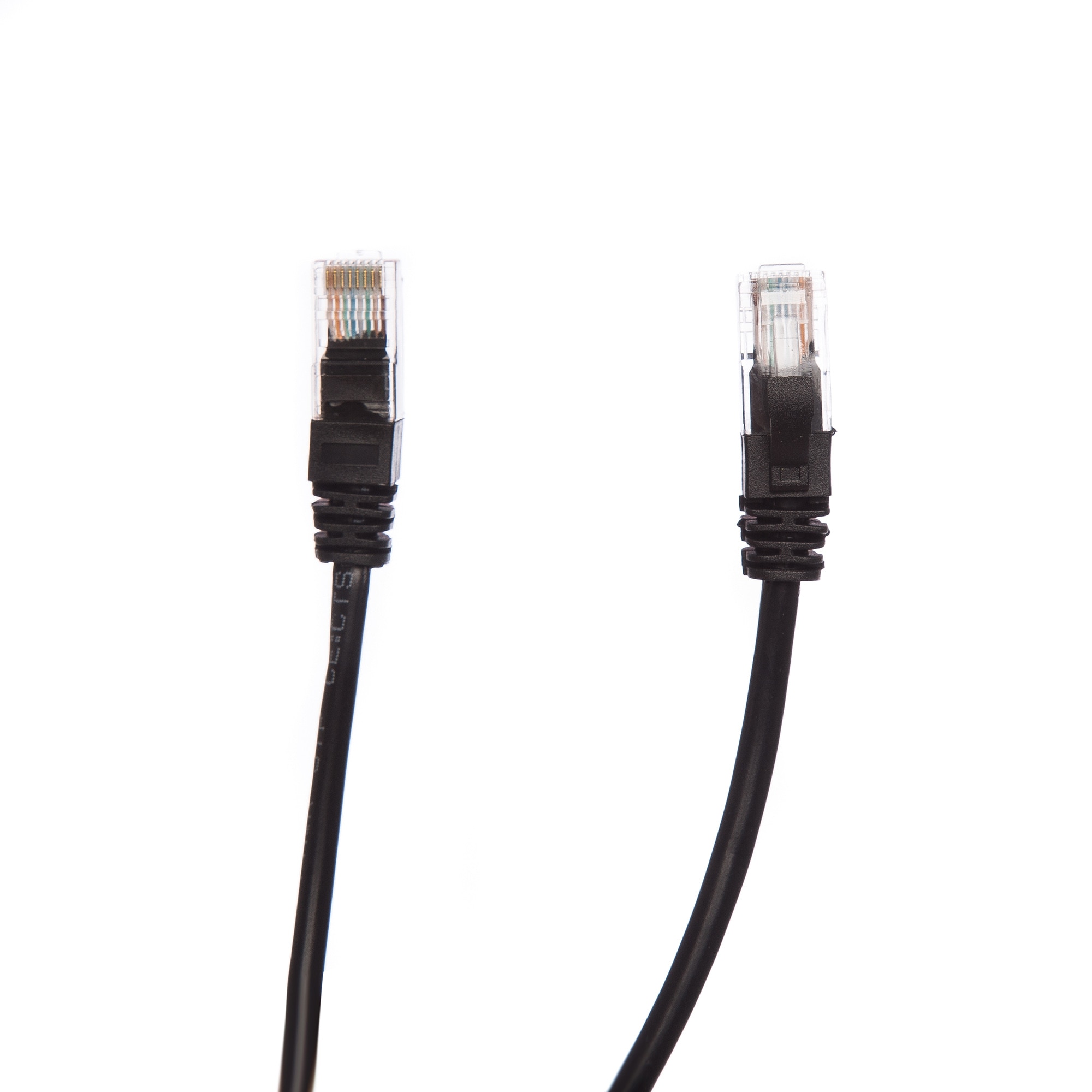 Cablu UTP DataLink Patch cord cat. 6, 0.5m Negru eMAG.ro