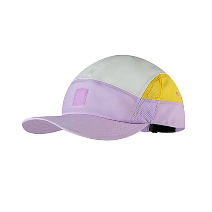 Cap 5 panel, Buff, Go Domus lila, felnőtteknek, L/XL méret