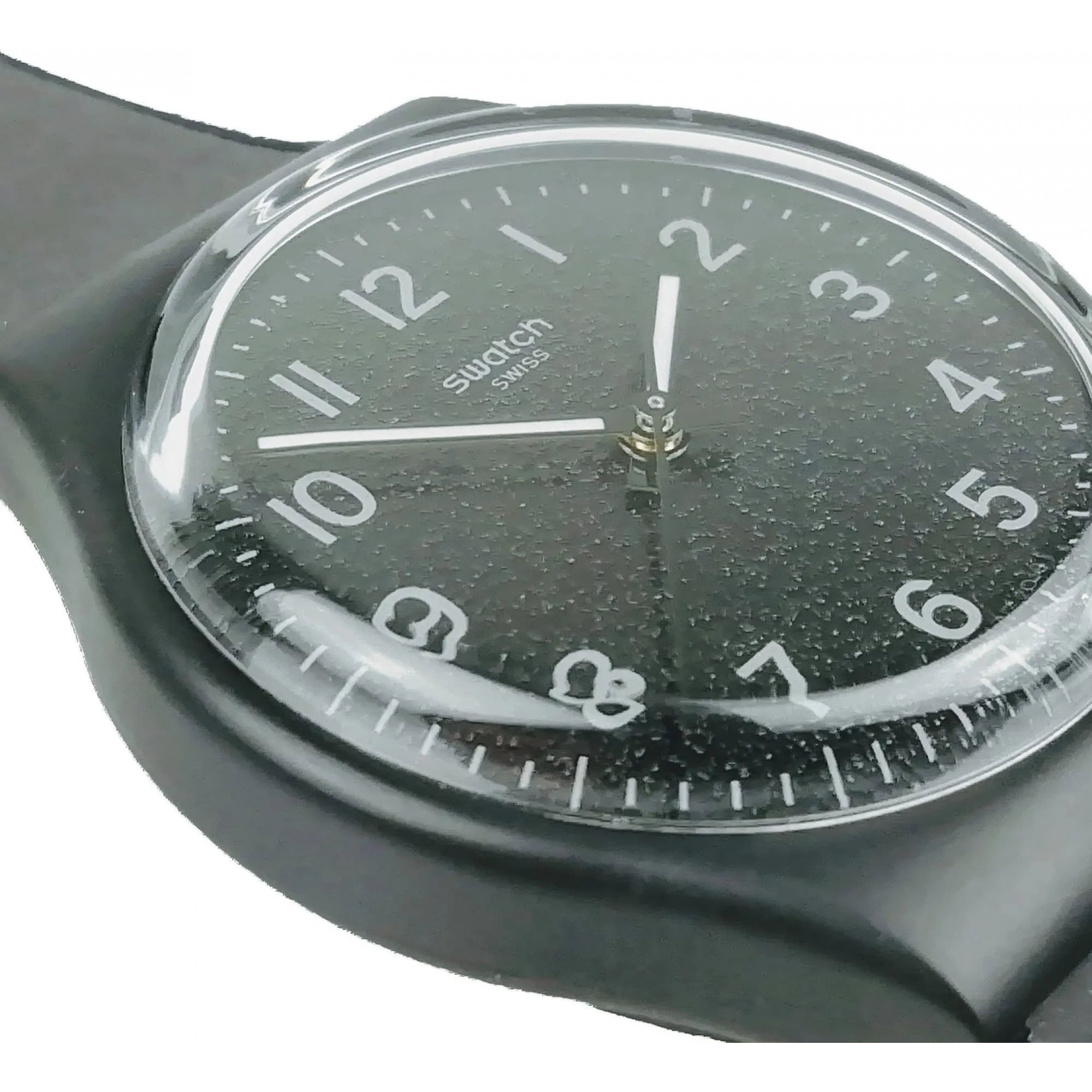 アナログ腕時計 SWATCH URBAHOLIC LICO GUM Urethane Watch GB326 New Swiss Swatch URBAHOLIC LICO-GUM Black Silicone/Fabric
