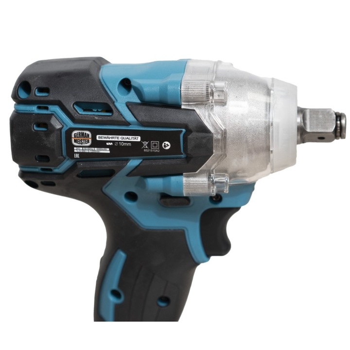 German Meister Impact Driver, 2 akkumulátorral, 350 Nm, 24V, 5Ah, kék