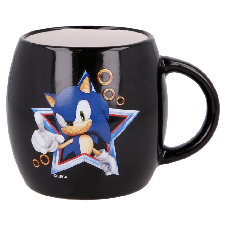 JEZKO SONIC kerámia bögre, 380 ml, 00499