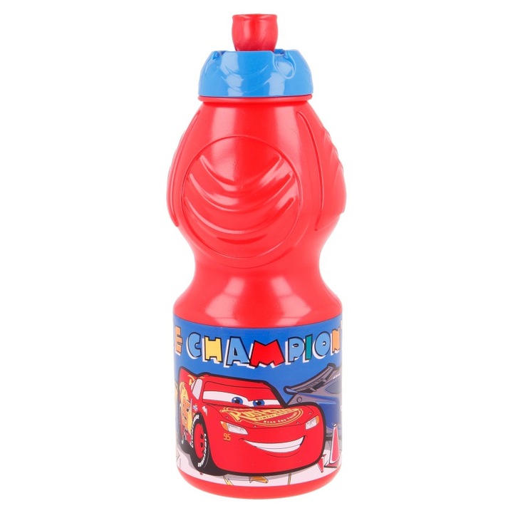 Бутилка Disney Cars, Щора, 400 мл, Пластмаса, Многоцветна