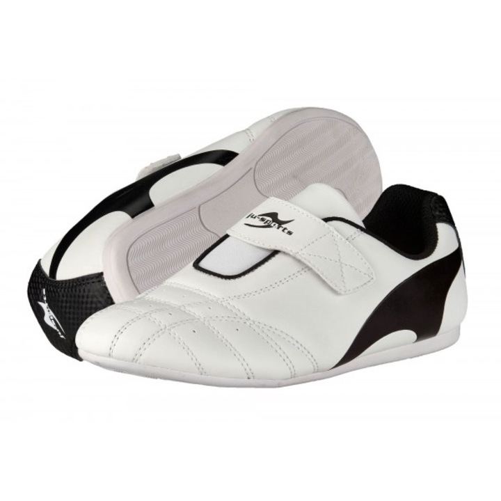 Pantofi Arte Martiale Korea C2, Albi, Ju Sports, Alb