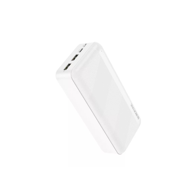 Borofone BJ27B Pindar 30000 mAh Power Bank Fehér