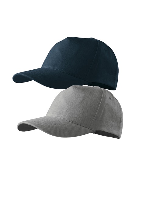 Set 2 sepci unisex 5p, 100% bumbac, universala, in set, Gri antichizat/Bleumarin, Universal