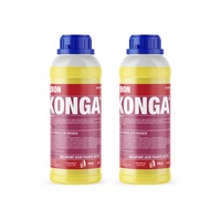 Set - 2 x Detartrant Parfumat 1L Uz Profesional Dilutie 1:10 - Elimina Depunerile de Piatra, Calcar si Rugina, Pentru Curatare Profesionala