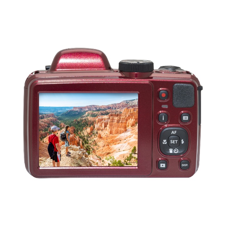 Kodak Pixpro AZ405 digitális fényképezőgép, piros