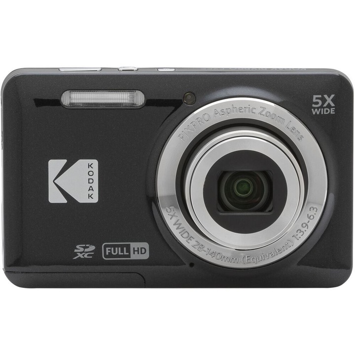 Kodak Pixpro FZ55 digitális fényképezőgép, fekete
