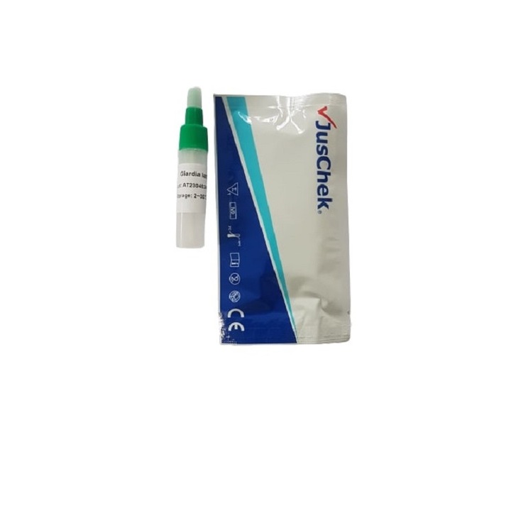 Set 10 bucati Test rapid Giardia din materii fecale
