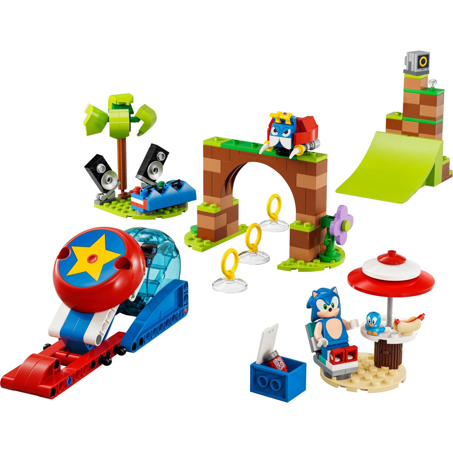 LEGO® Sonic - Provocarea cu sfera de viteza a lui Sonic 76990, 292