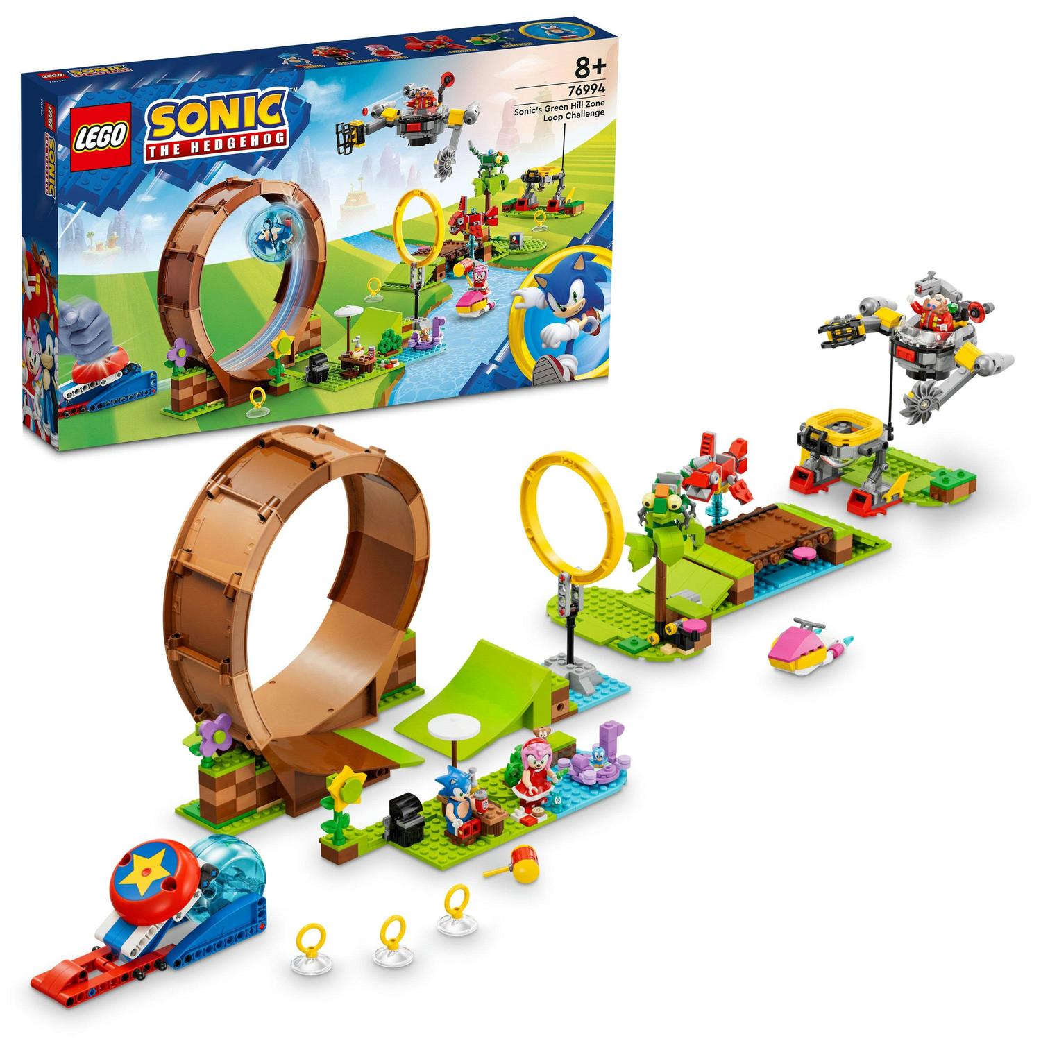 LEGO® Ideas - Sonic the Hedgehog™ - Dealul verde 21331, 1125 piese