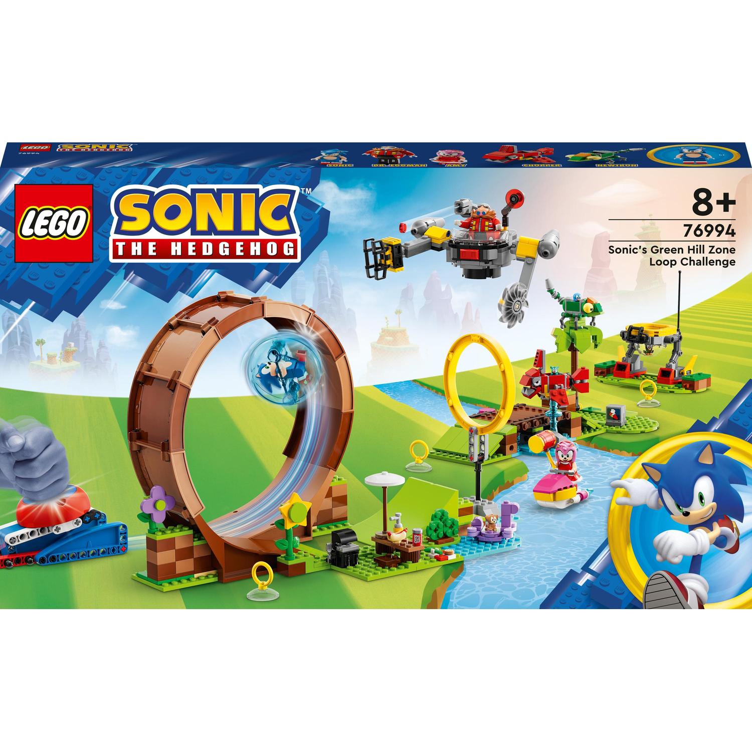 LEGO® Sonic - Provocarea cu bucla a lui Sonic din zona Green Hill