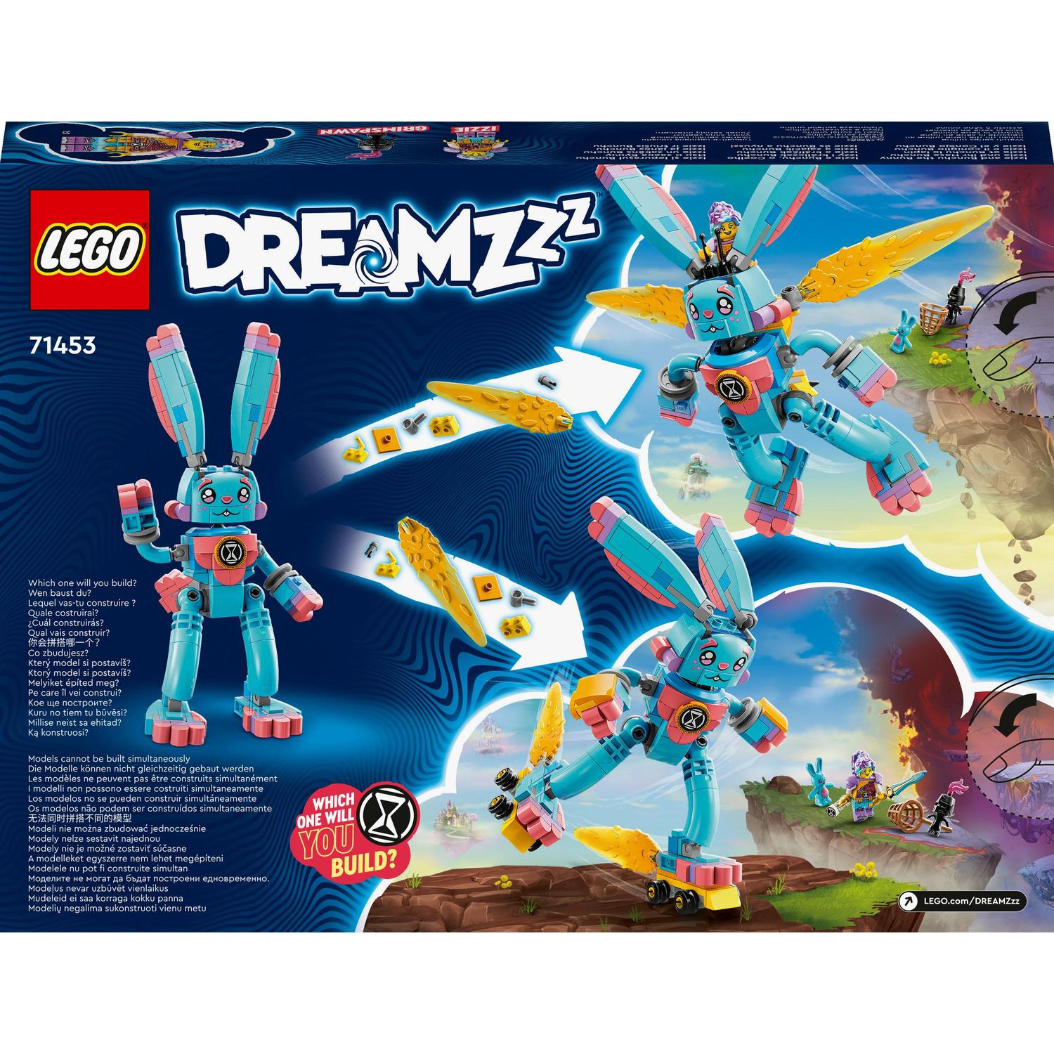 LEGO® DREAMZzz - Izzie si Iepurasul Bunchu 71453, 259 piese - eMAG.ro