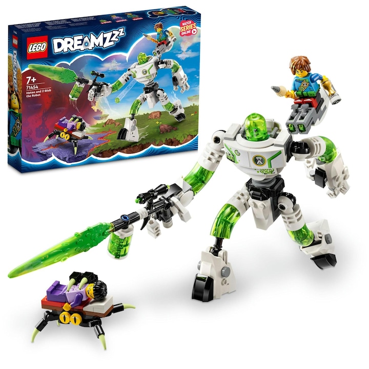 LEGO® DREAMZzz 71454 Mateo és Z-Blob a robot