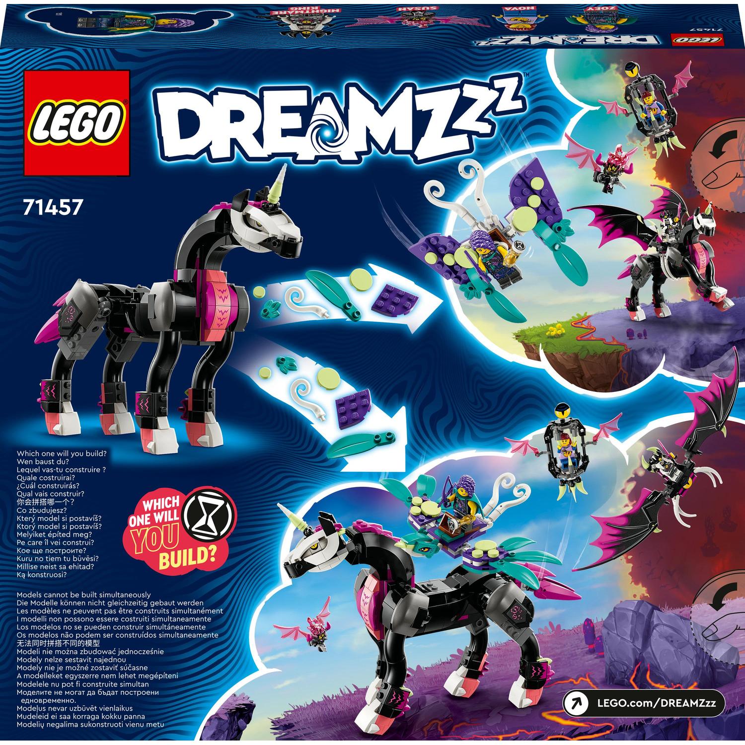 LEGO® DREAMZzz - Calul zburator Pegas 71457, 482 piese - eMAG.ro
