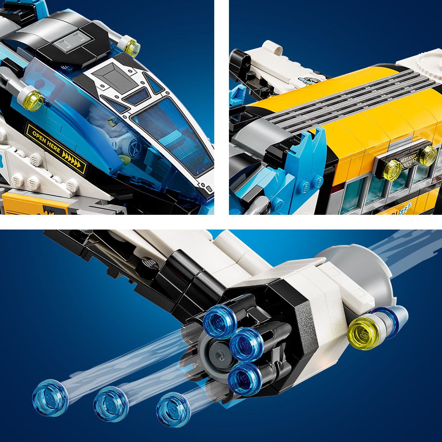 LEGO® DREAMZzz - Autobuzul spatial al Dlui Oz 71460, 878 piese
