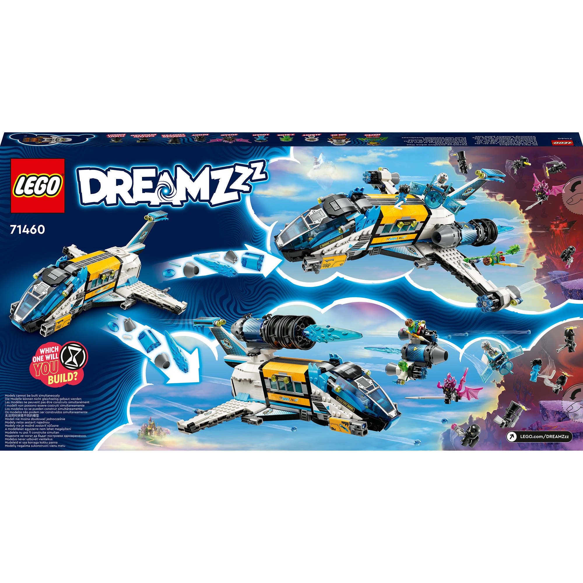 LEGO® DREAMZzz - Autobuzul spatial al Dlui Oz 71460, 878 piese