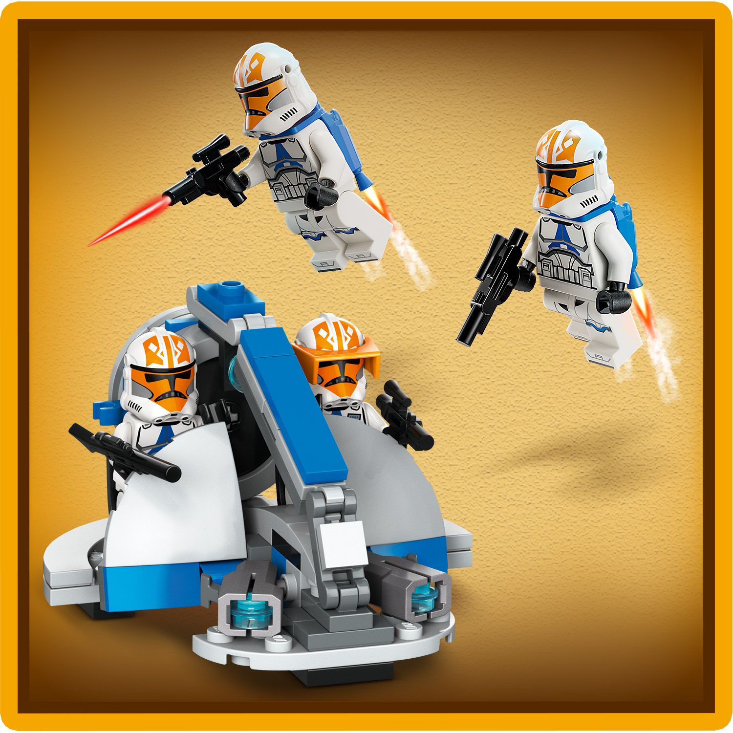 LEGO® Star Wars - Pachet de lupta Clone Trooper™ al lui Ahsoka