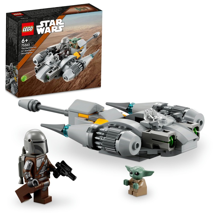 LEGO® Star Wars - The Mandalorian Starfighter N-1 micro battleship 75363, 88 части