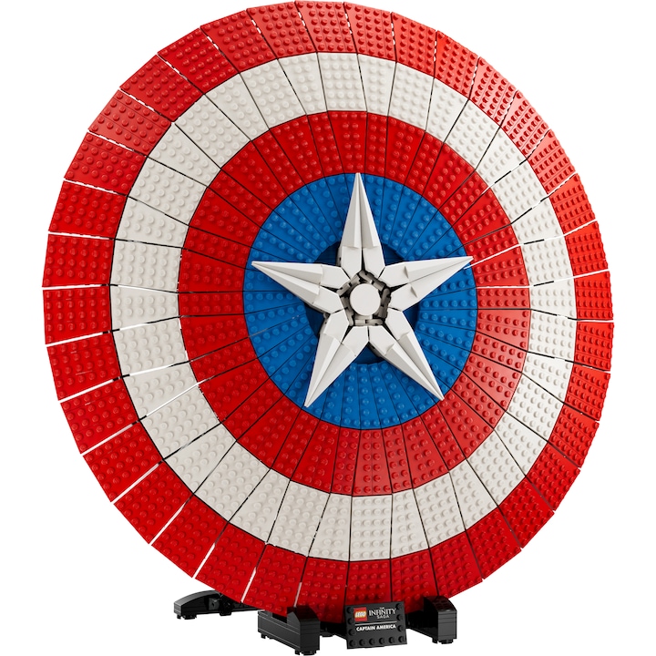 LEGO® Marvel - Scutul lui Captain America 76262, 3128 piese