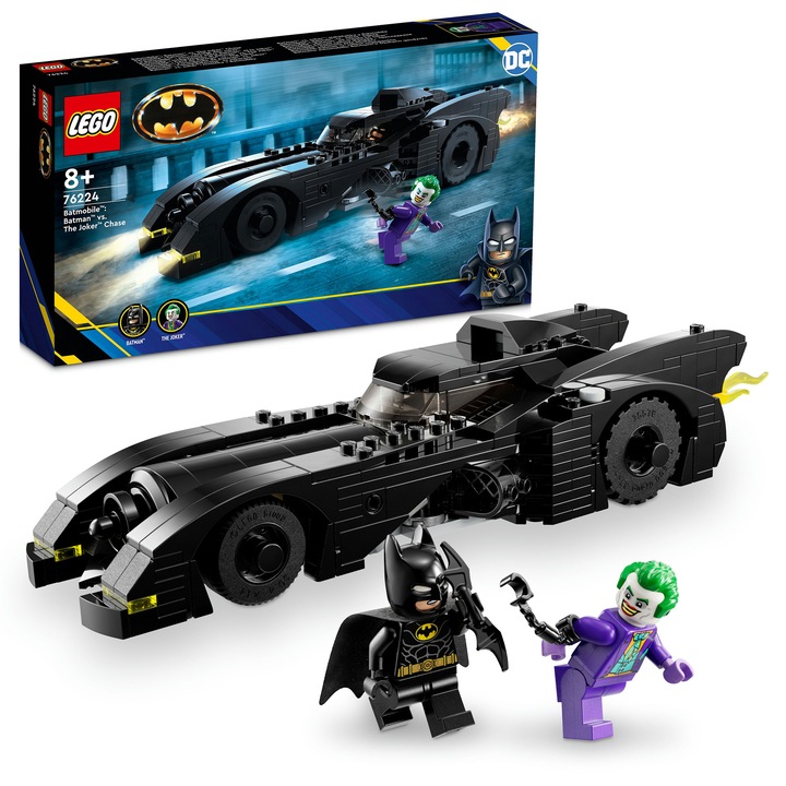 LEGO® DC - Batmobile™: Batman™ pe urmele lui Joker™ 76224, 438 piese