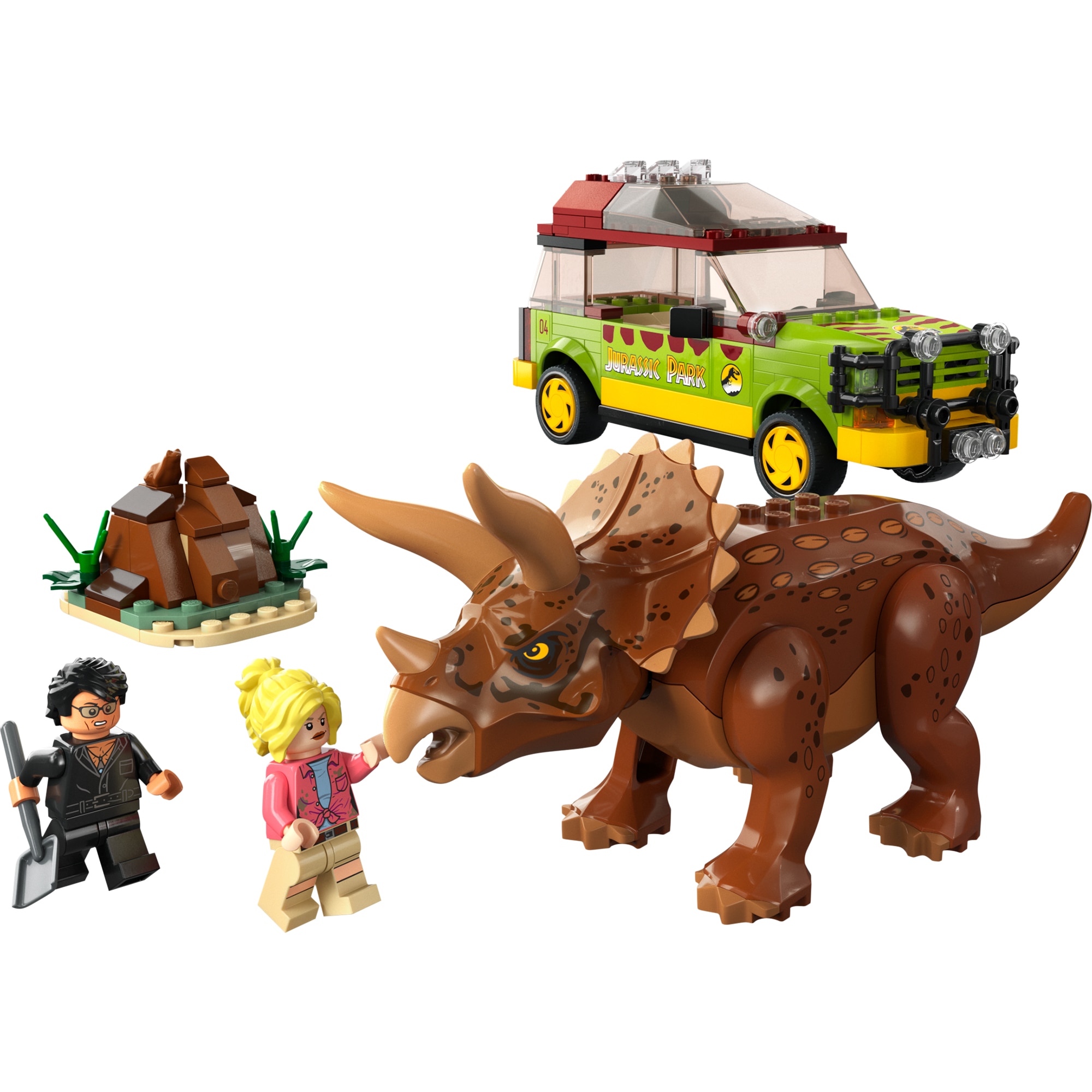 LEGO® Jurassic World - Cercetarea dinozaurului Triceratops 76959