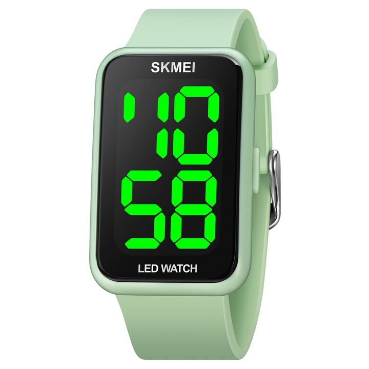 Дамски часовник Skmei Digital Sport Led Fashion Casual Green