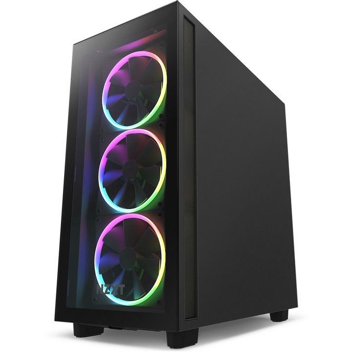 Кутия NZXT H7 Elite (2023), Черен мат