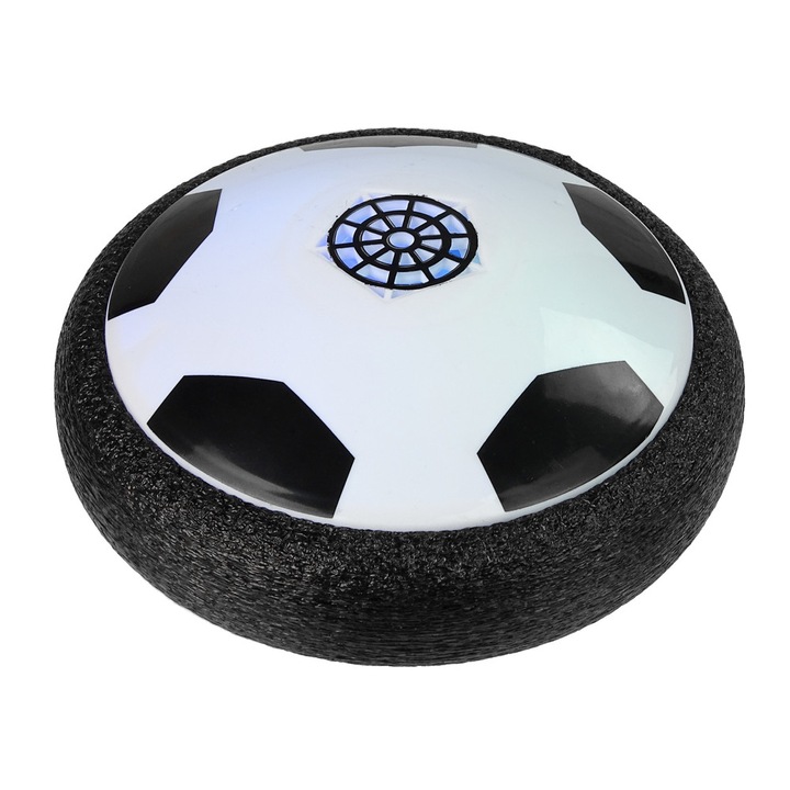 Foosball Air Hover, fehér/fekete, színes LED lámpák, Lean 10265