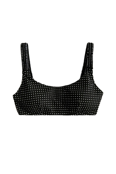 Дамски бански JUP LPP 8847E-99X, 2 части, Черен