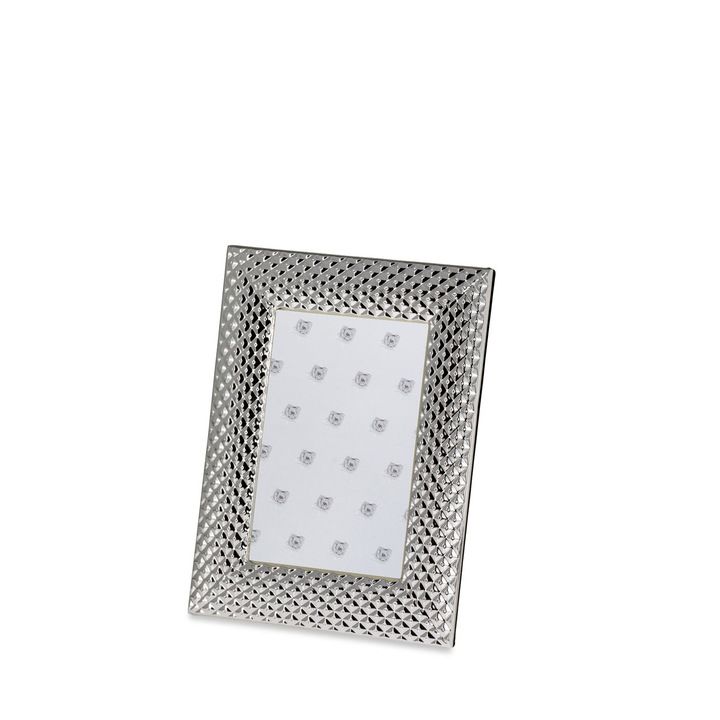 Rama foto argintata, Diamond, 10x15 cm