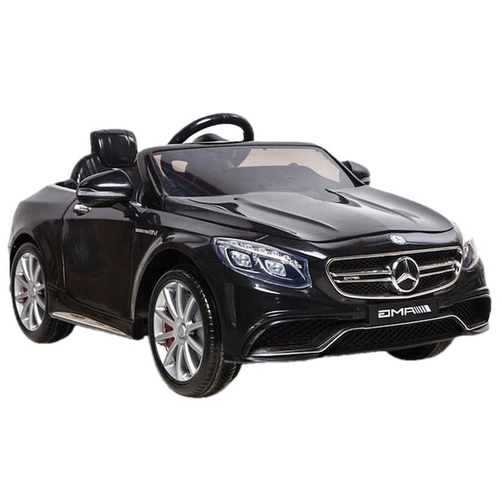 Gyermekautó, Lean Toys, Mercedes modell, 2 év+, Fekete