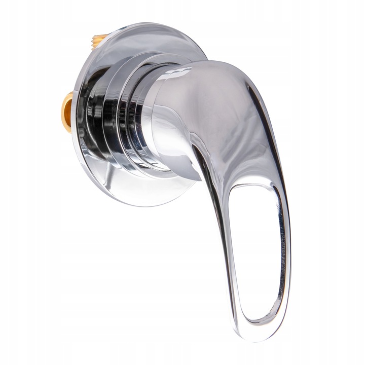 Zuhanycsaptelep beépíthető kabinhoz, Inea, Sárgaréz/Rozsdamentes acél, Meleg/hideg víz, 1 db