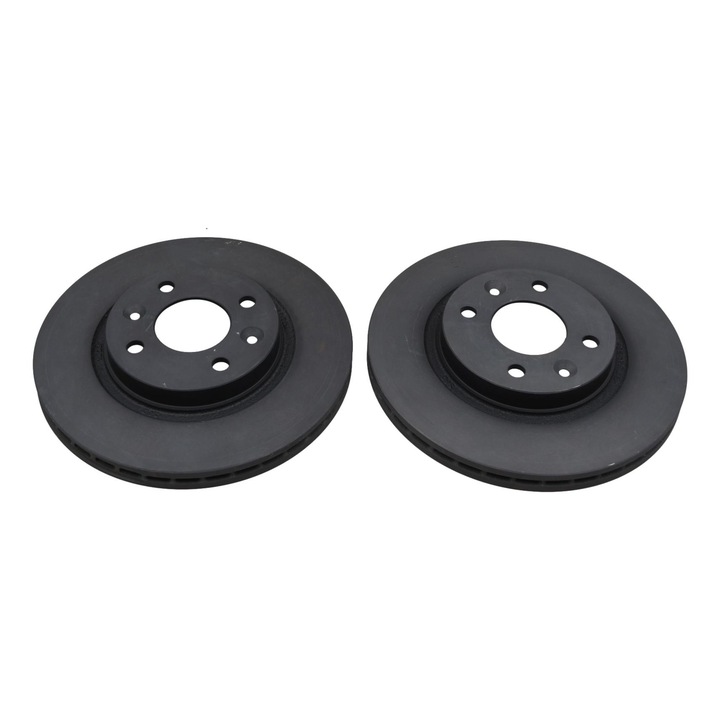 Féktárcsa, Renault, 259 mm, Renault Clio II-vel kompatibilis, fém, fekete, 2 db