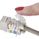 RJ45 beépíthető modul Keystone CAT 6A Renkforce 1616199 (RF-4848597)